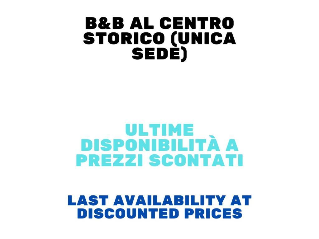 B&B Al Centro Storico Napels Buitenkant foto